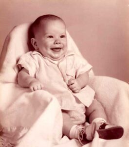 What a happy baby!