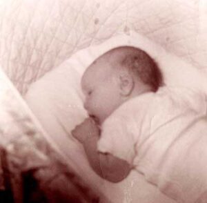 Sweet baby Terry sleeping