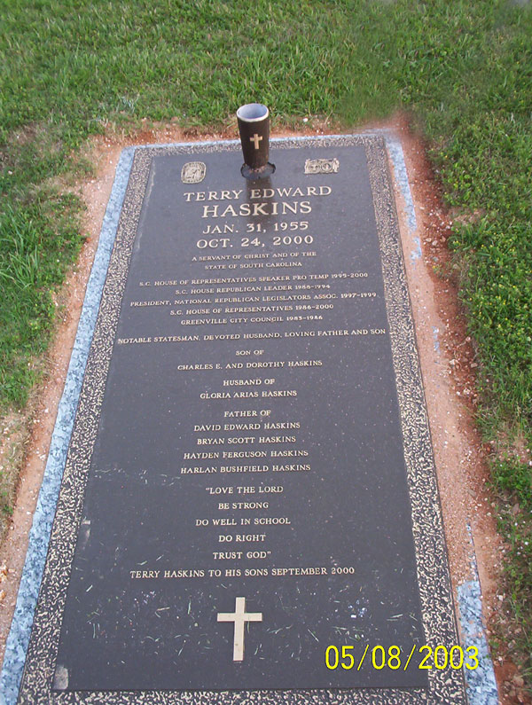 Grave marker