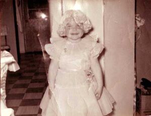 Halloween--and Terry's in a dress!