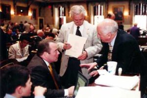 Terry with fellow legislators